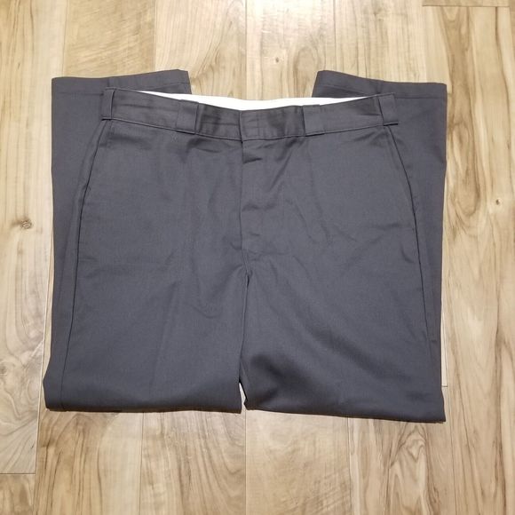 NEW Dickies 874 Pants Original Fit Work Pant 38x30 Mens Gray Straight Leg - Picture 6 of 10